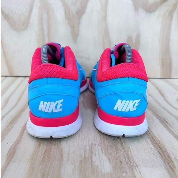 Nike - Flex Trainer 4 - Running Shoes - Blue/Pink - Women's - 10 - 643083-400 - Picture 6 of 9